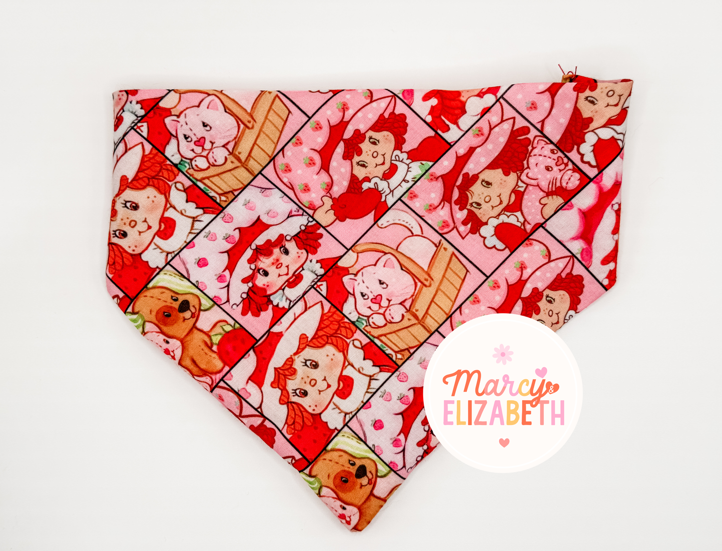 Strawberry Pet Bandana