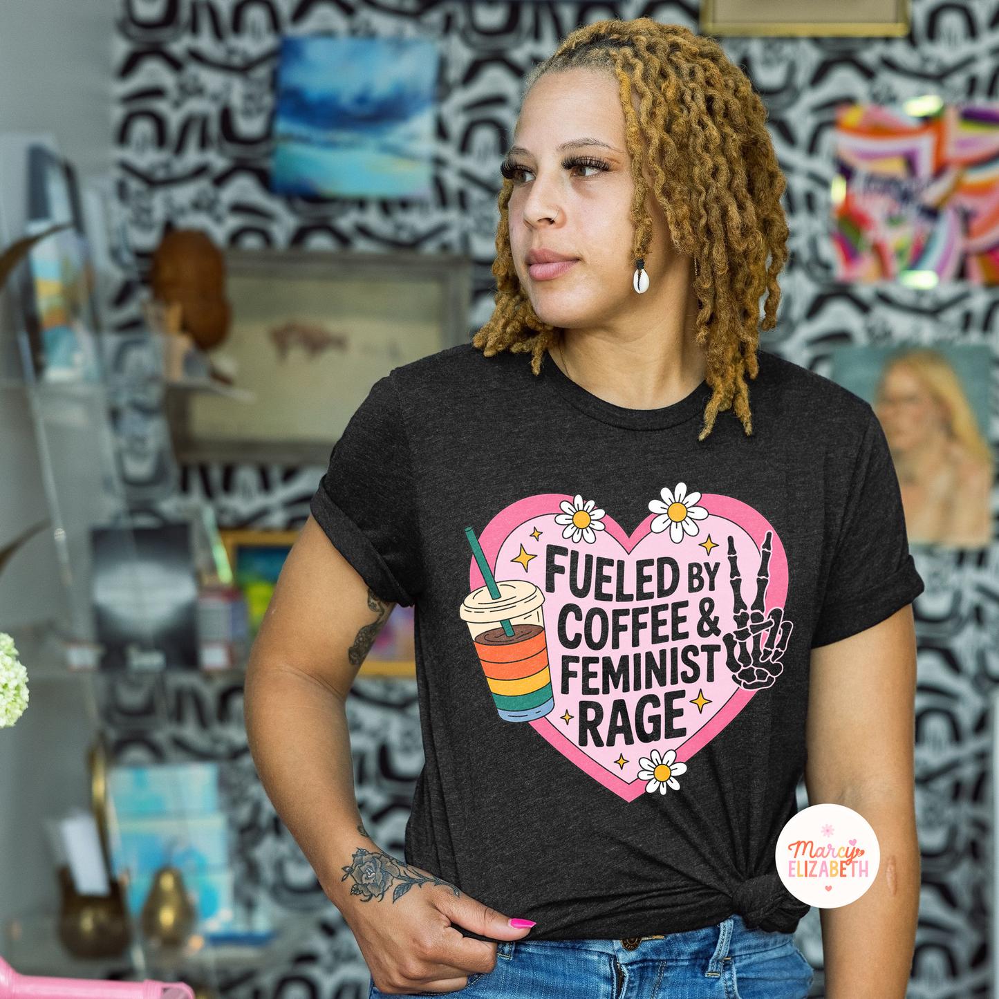 Feminist Rage Adult Shirt