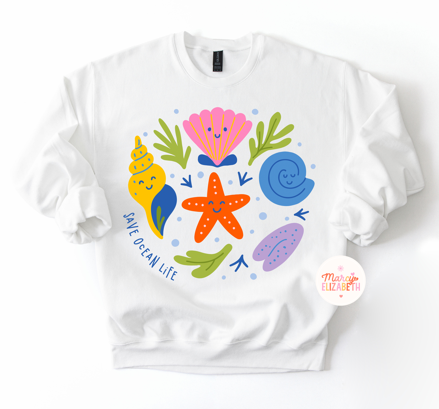 Save Ocean Life Adult Shirt