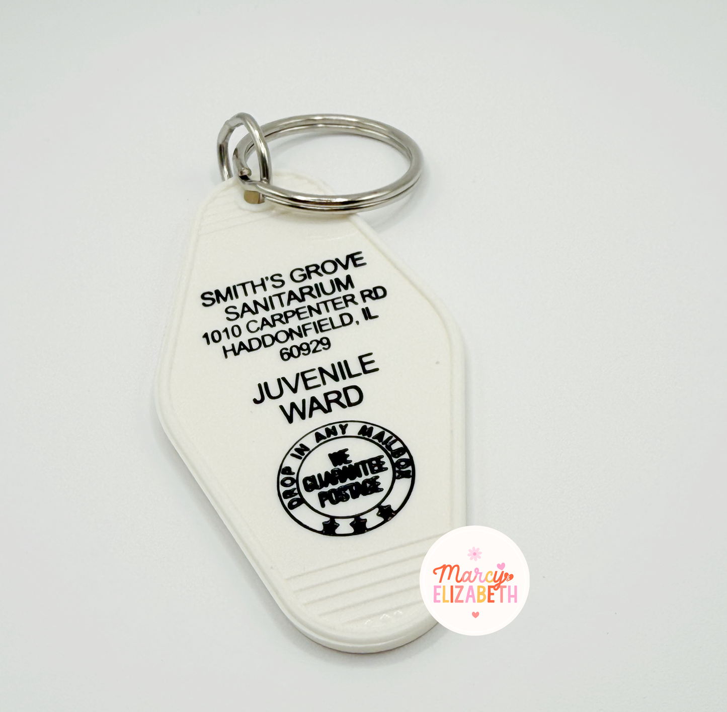 Smith's Grove Sanitarium Vintage Motel Keychain
