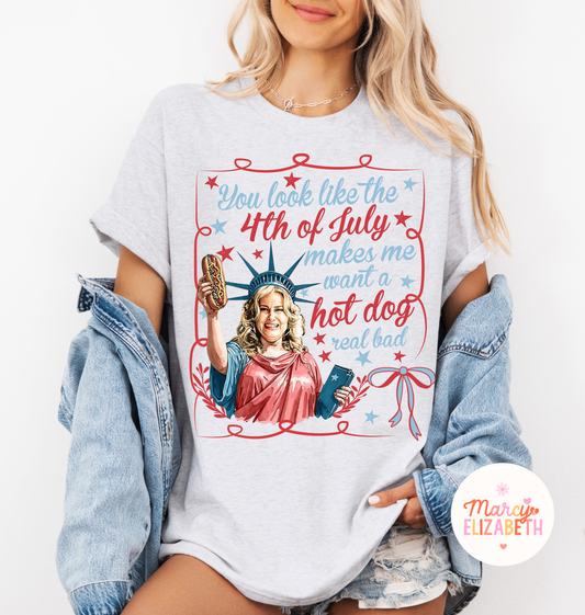 You Look Like the 4th of July Adult Shirt