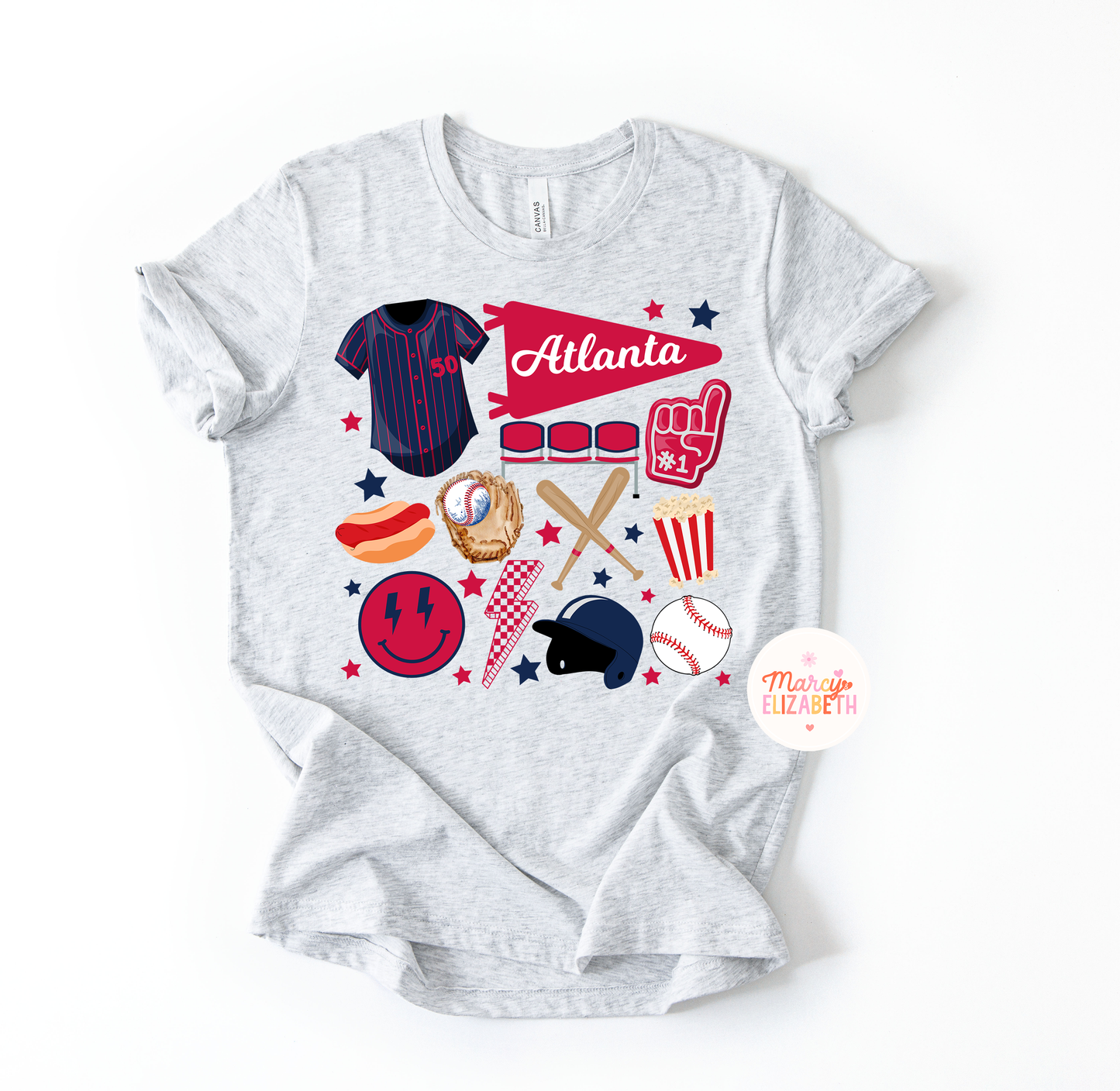 Atlanta Baseball Adult Shirt
