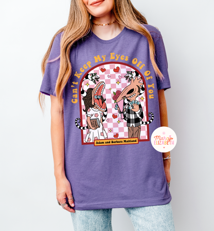 Barbara + Adam Eyes Adult Shirt