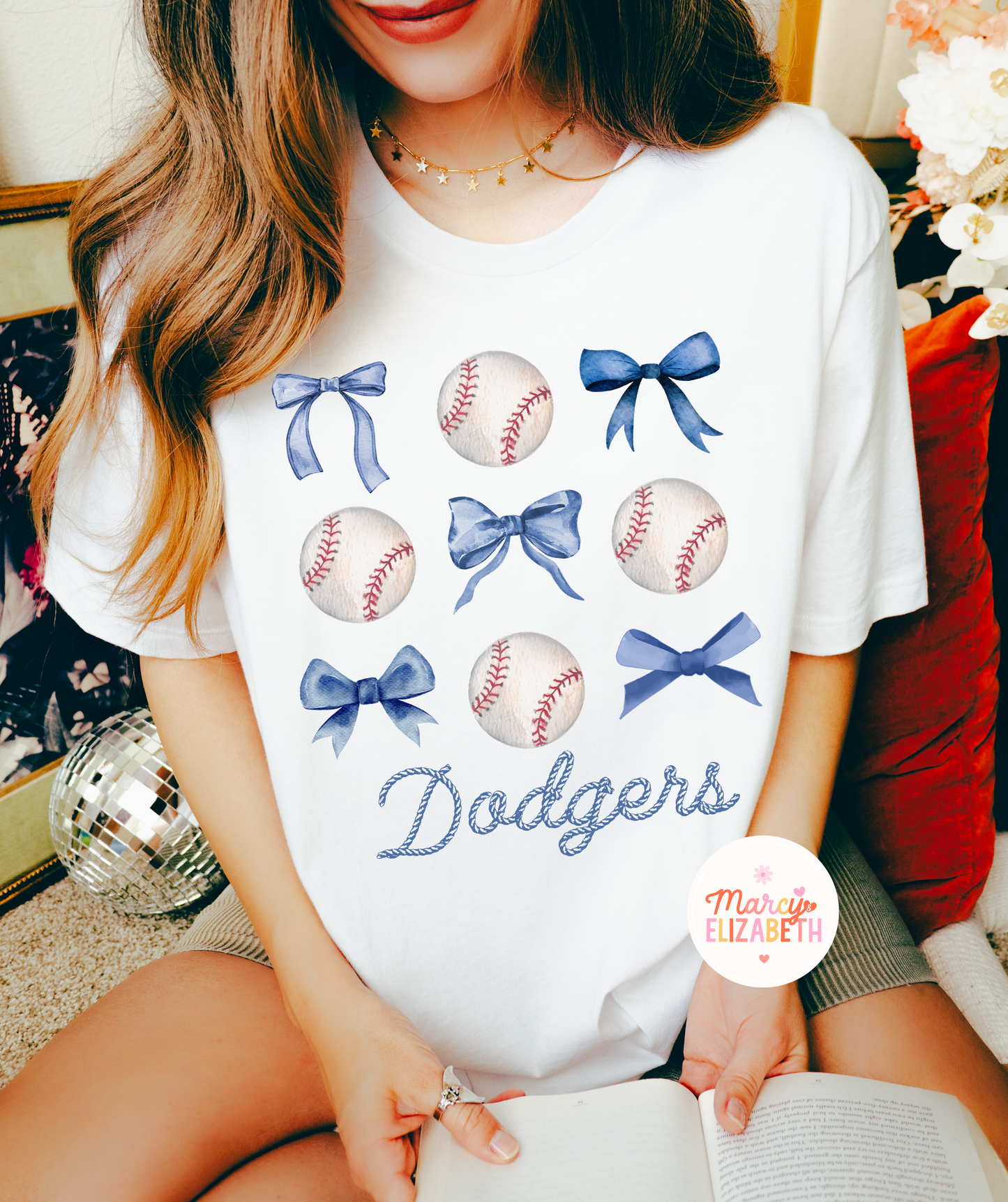 Coquette Dodgers Adult Shirt