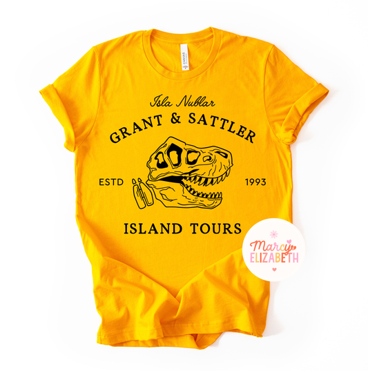 Grant & Sattler Island Tours Adult Shirt