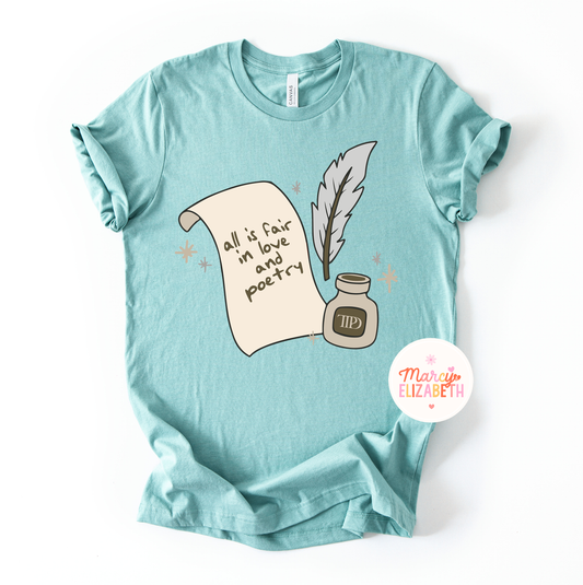Love & Poetry Adult Shirt