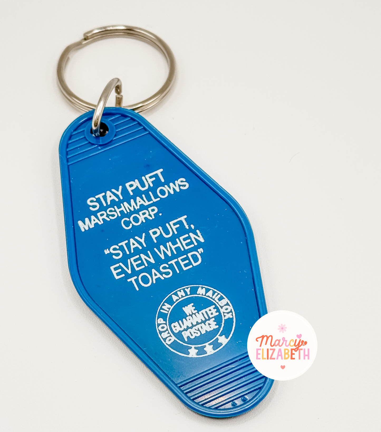 Stay Puft Vintage Motel Keychain