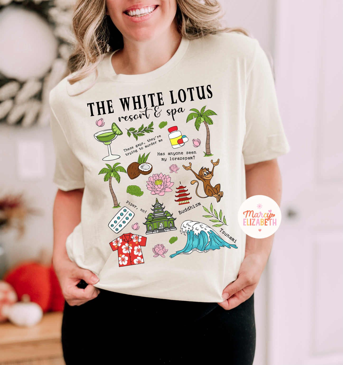 The White Lotus Adult Shirt