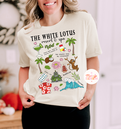 The White Lotus Adult Shirt